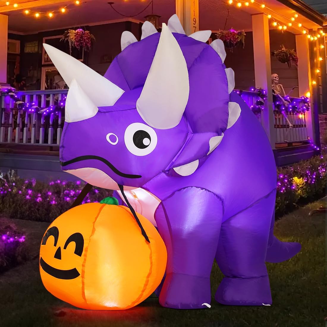 5 ft Triceratops Inflatable