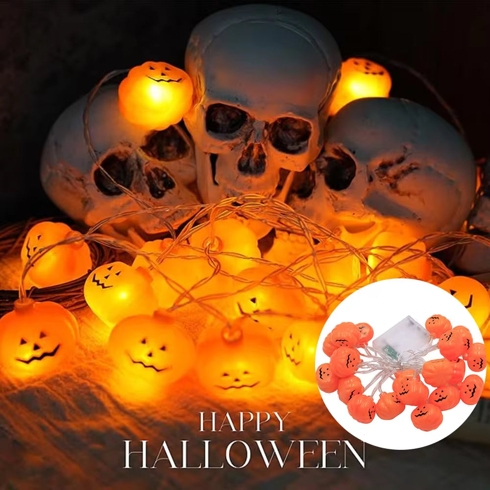 Halloween LED Pumpkin String Lights