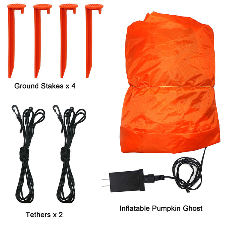 6.2 ft Ghost Pumpkin Monster Inflatable