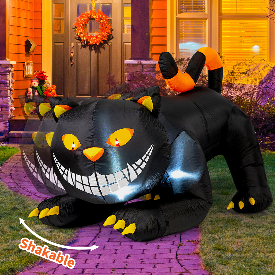 6 ft Black Cat Inflatable