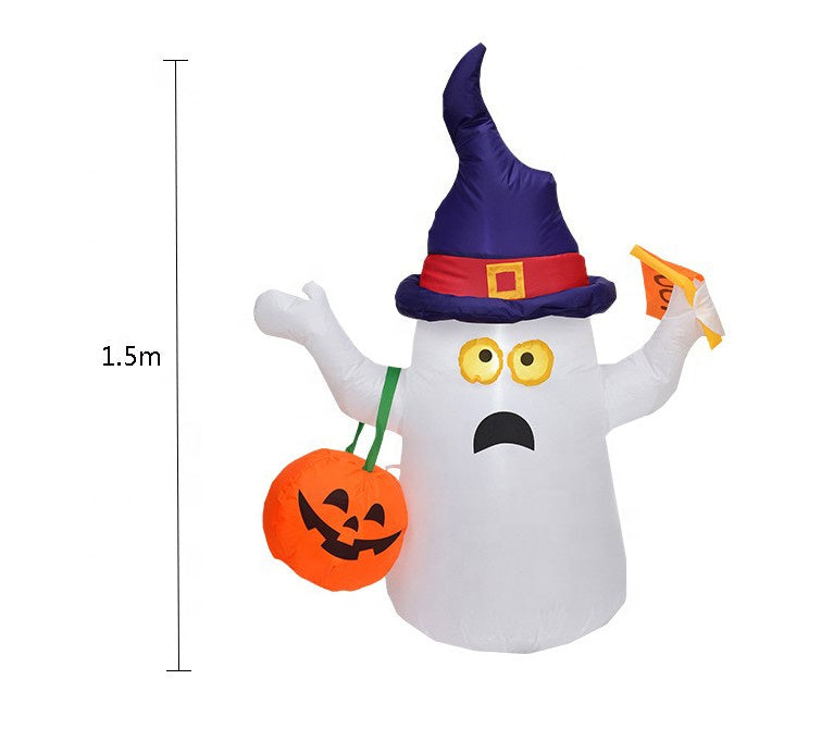 4.9 ft Halloween Ghost Boy Inflatable