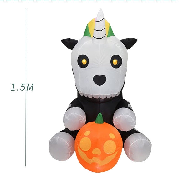 5 ft Jack-O-Unicorn Inflatable