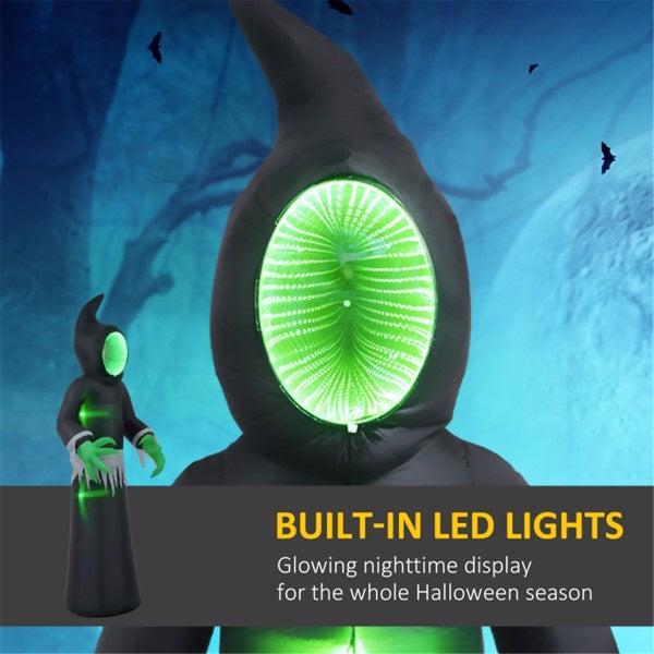 8 ft Mirror Face Ghost Inflatable