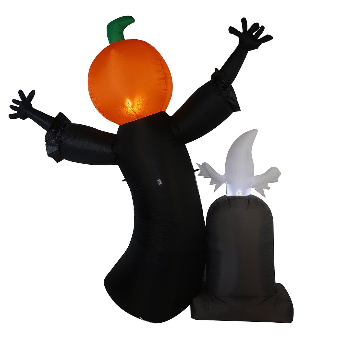 7.9 ft Pumpkin Ghost Inflatable