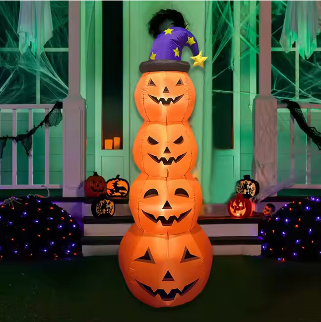 7.9 ft Halloween Pumpkin Inflatable